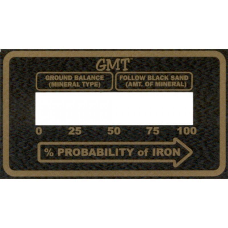Whites Metal Detector Window Clear Protective Decal – 624-0396