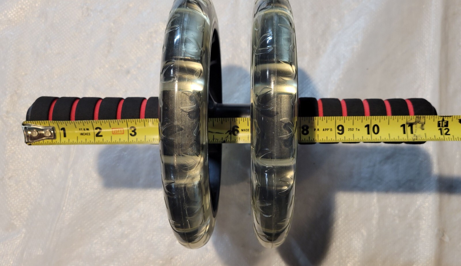 Double Wheel Abdominal Wheel Roller Core Workout