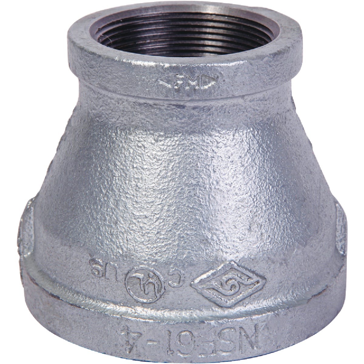 Southland 2 In. x 1-1/2 In. FPT Reducing Galvanized Coupling 511-387HN Southland