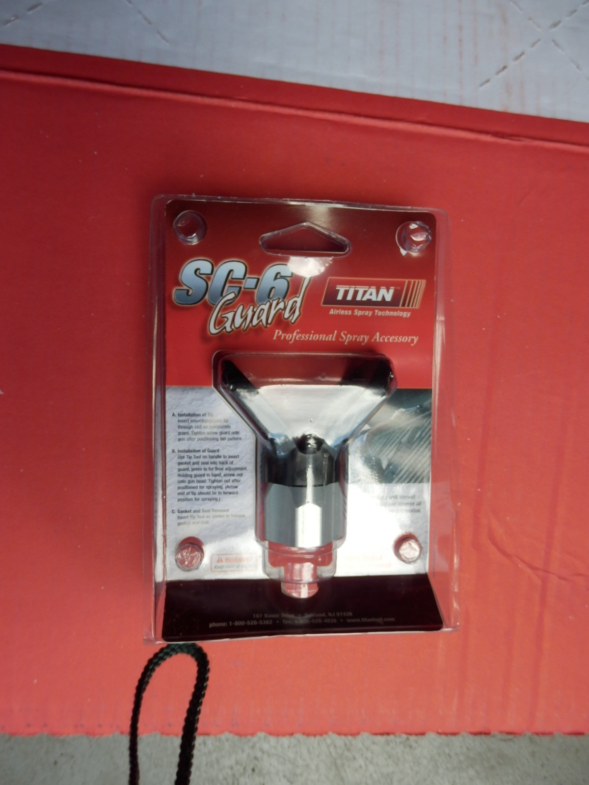Titan SC-6 Guard Professional Spray Accessory 661-012 TITAN AIRLESS SPRAY TECH.