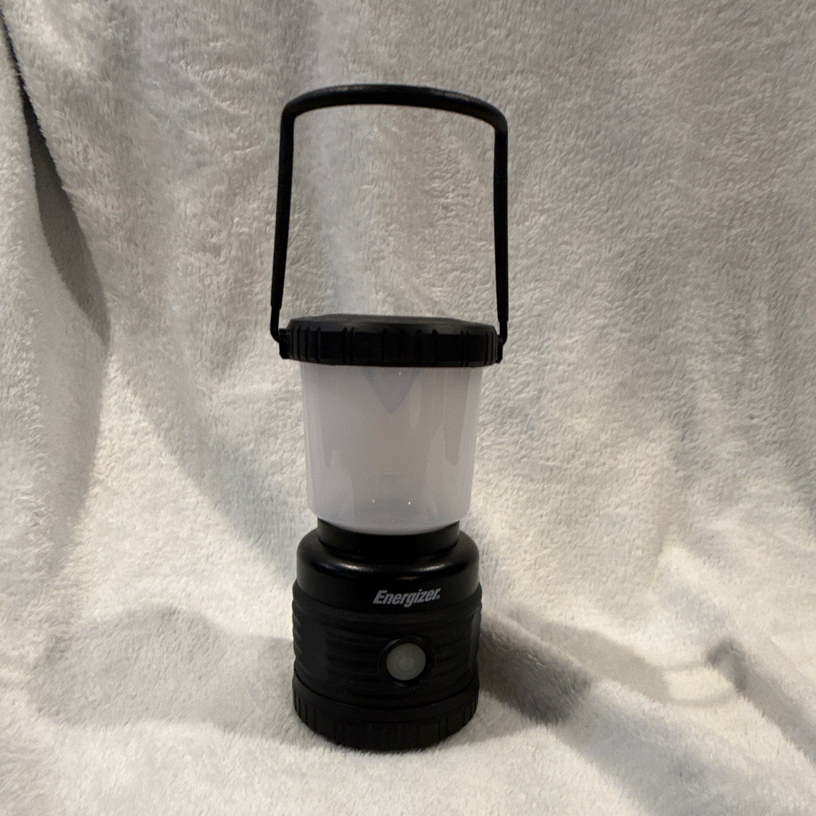 Energizer Battery-Powered Cordless Lanterns 2-Pack Black/White Hanging Handle
