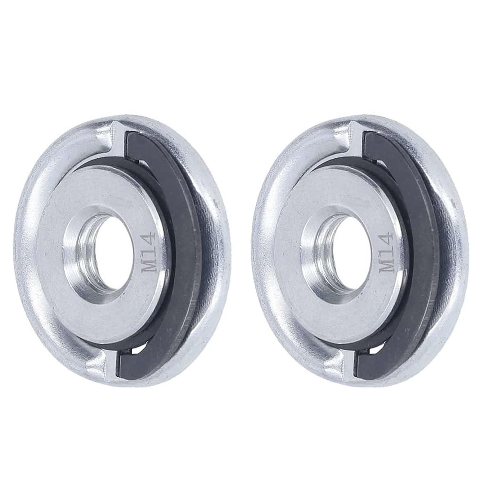 2PCS M14 Self-Locking Press Plate for Grinders Compatible with Diamond Plates
