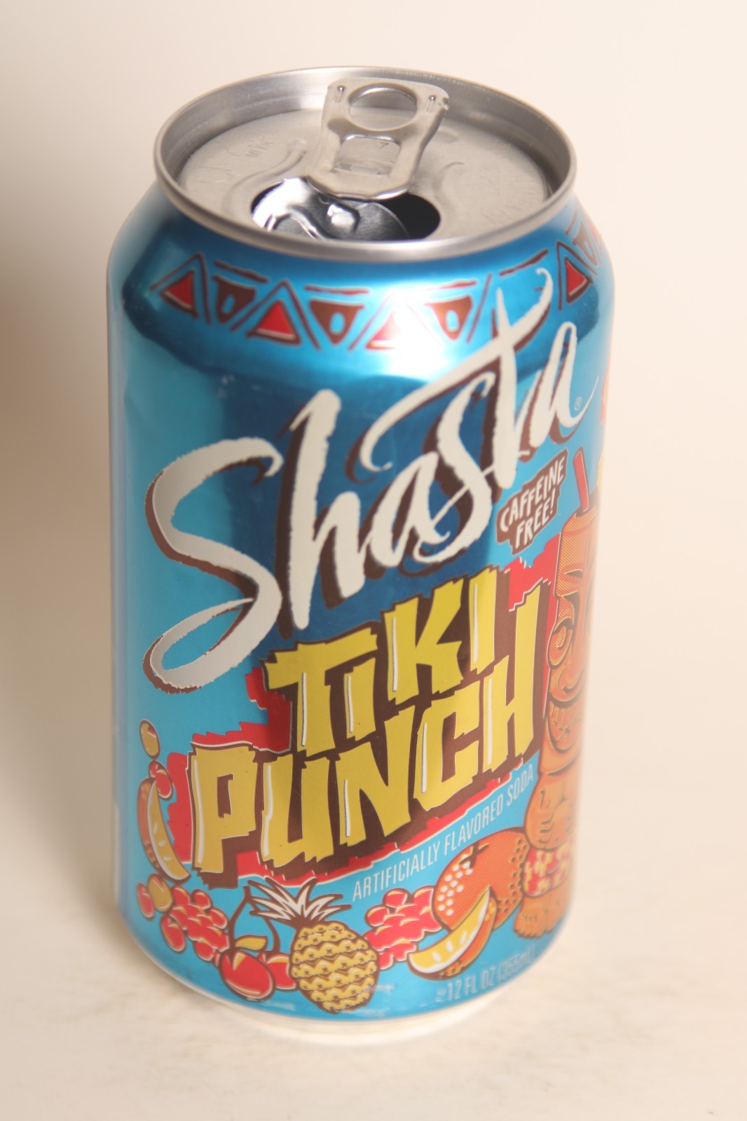 Shasta Tiki Punch soda can