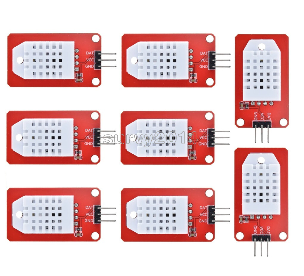 1-10PCS AM2302 DHT22 Digital Temperature and Humidity Sensor Module 3.3V-5V