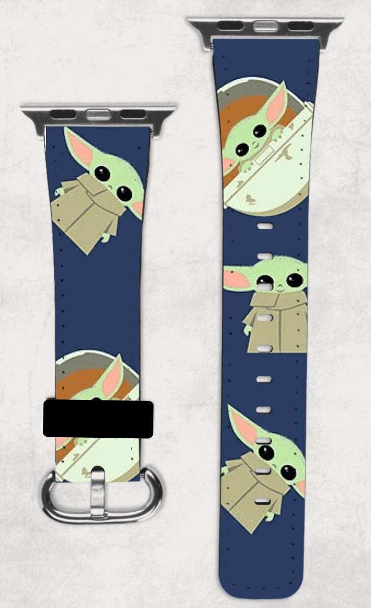 Disney Baby Yoda Apple Watch Band 38/40/41 & 42/44/45 Star Wars The Mandalorian
