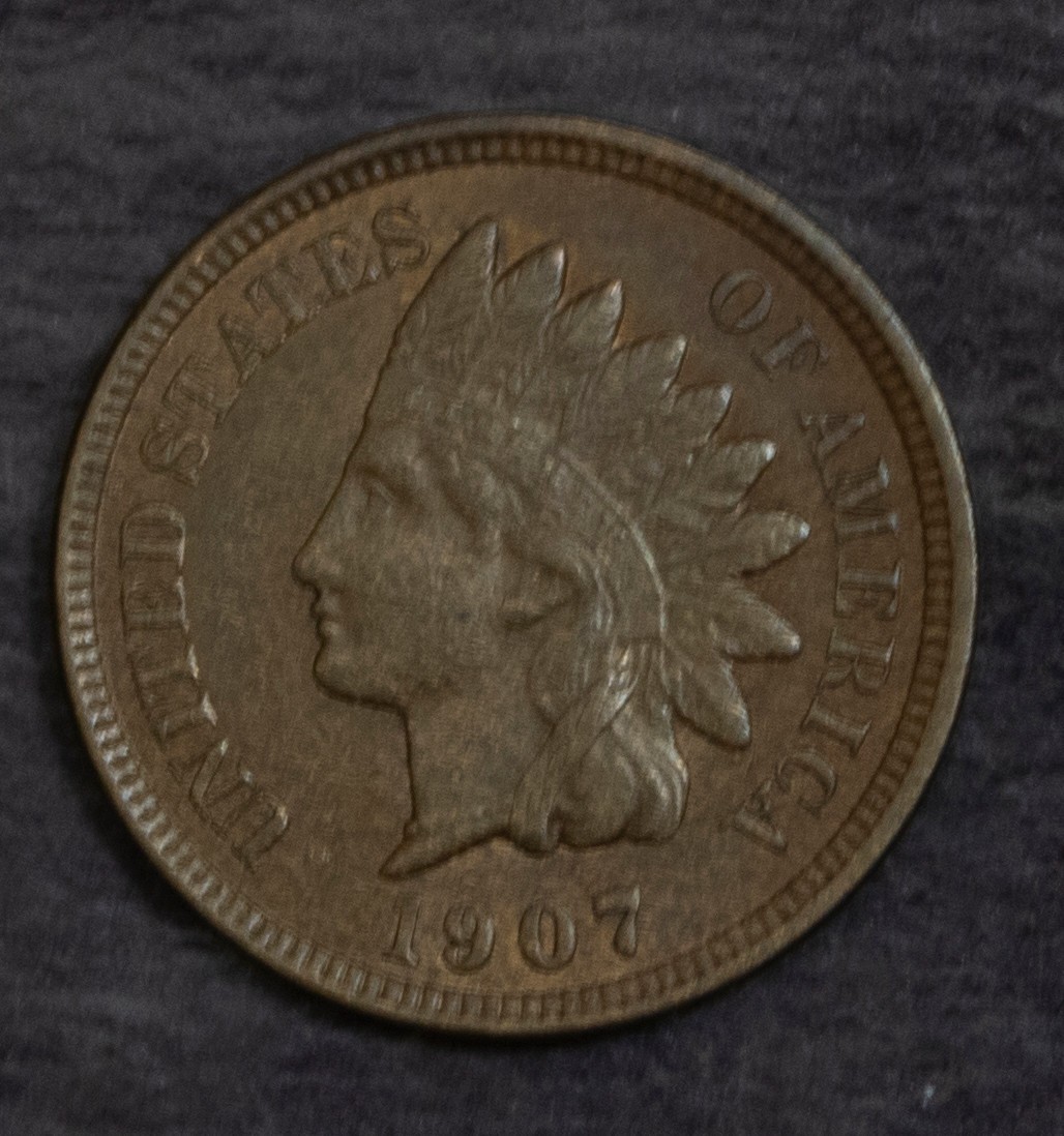 1907 Indian Cent Choice XF..........Lot 5938