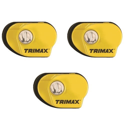 3 Trimax Keyed Alike Keyed Firearm Hand Gun Rifle Shot Gun Safety Trigger Locks
