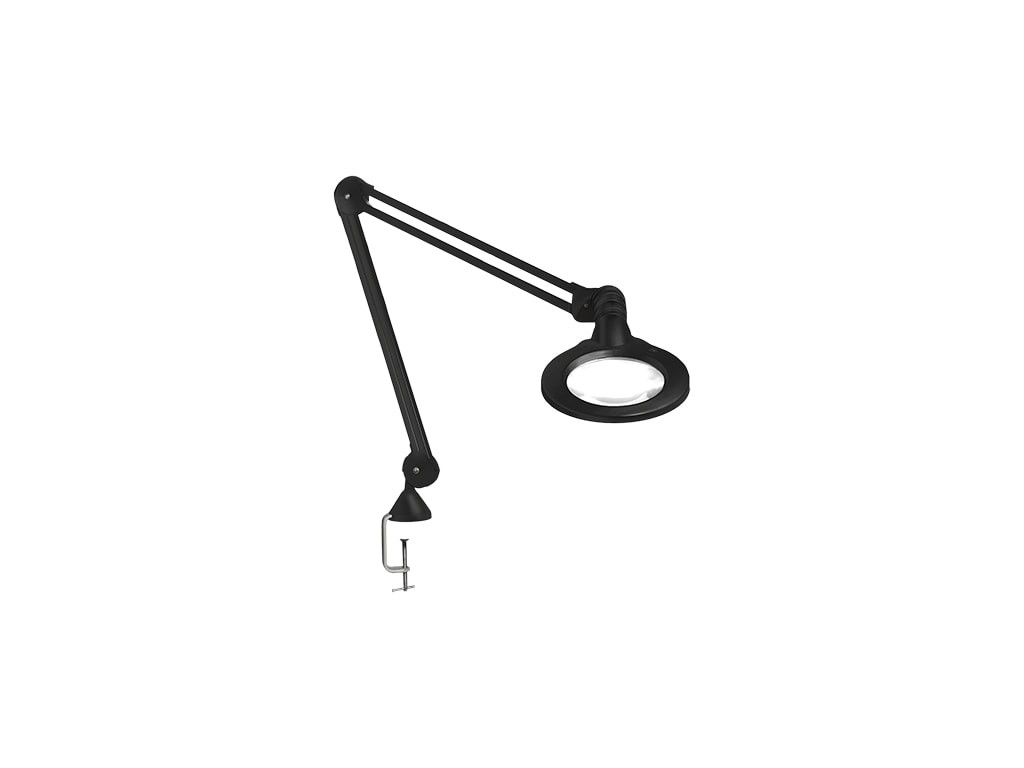 Vision Luxo KFL026093 - KFM LED (ESD Version), 45' Arm, 3 Diopter Lens and Clamp