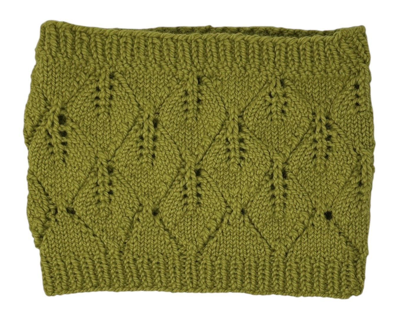 Chartreuse Green Knit Neck Gaitor Wrap Soft Winter Warm Ski City Women's Fashion