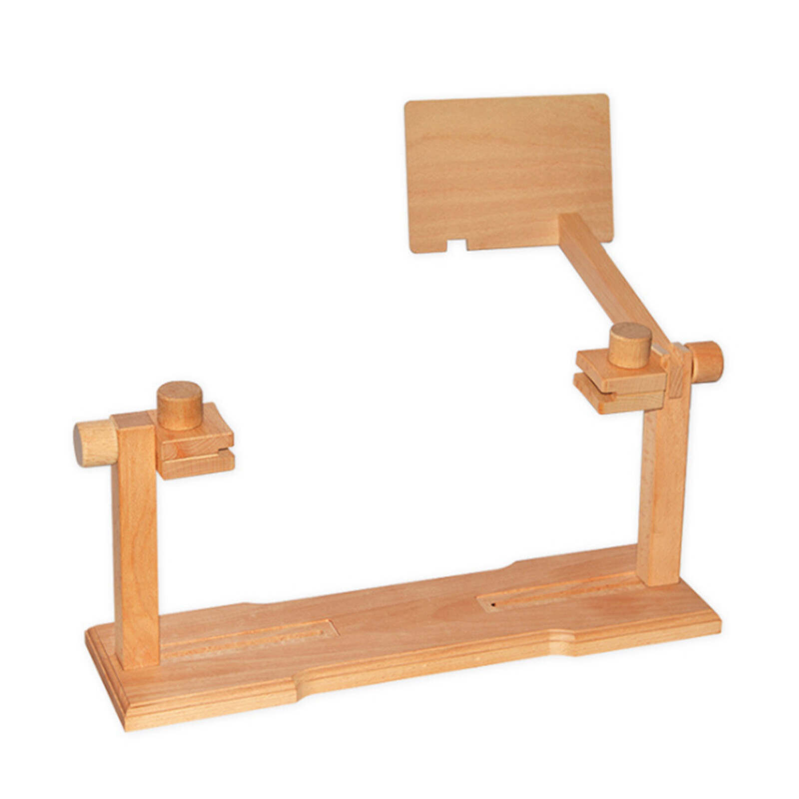 Adjustable Wood Frame Embroidery Lap Stand Stitch Cross Rack Needlework Holder