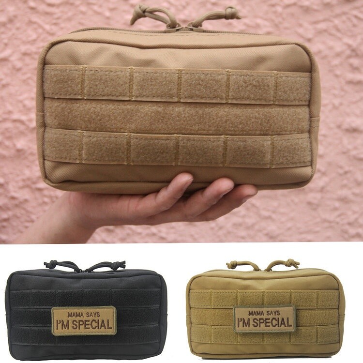 Outdoor Molle Tactical Pouch Hunting Waist Bag EDC Fanny Pack Multi-Pocket