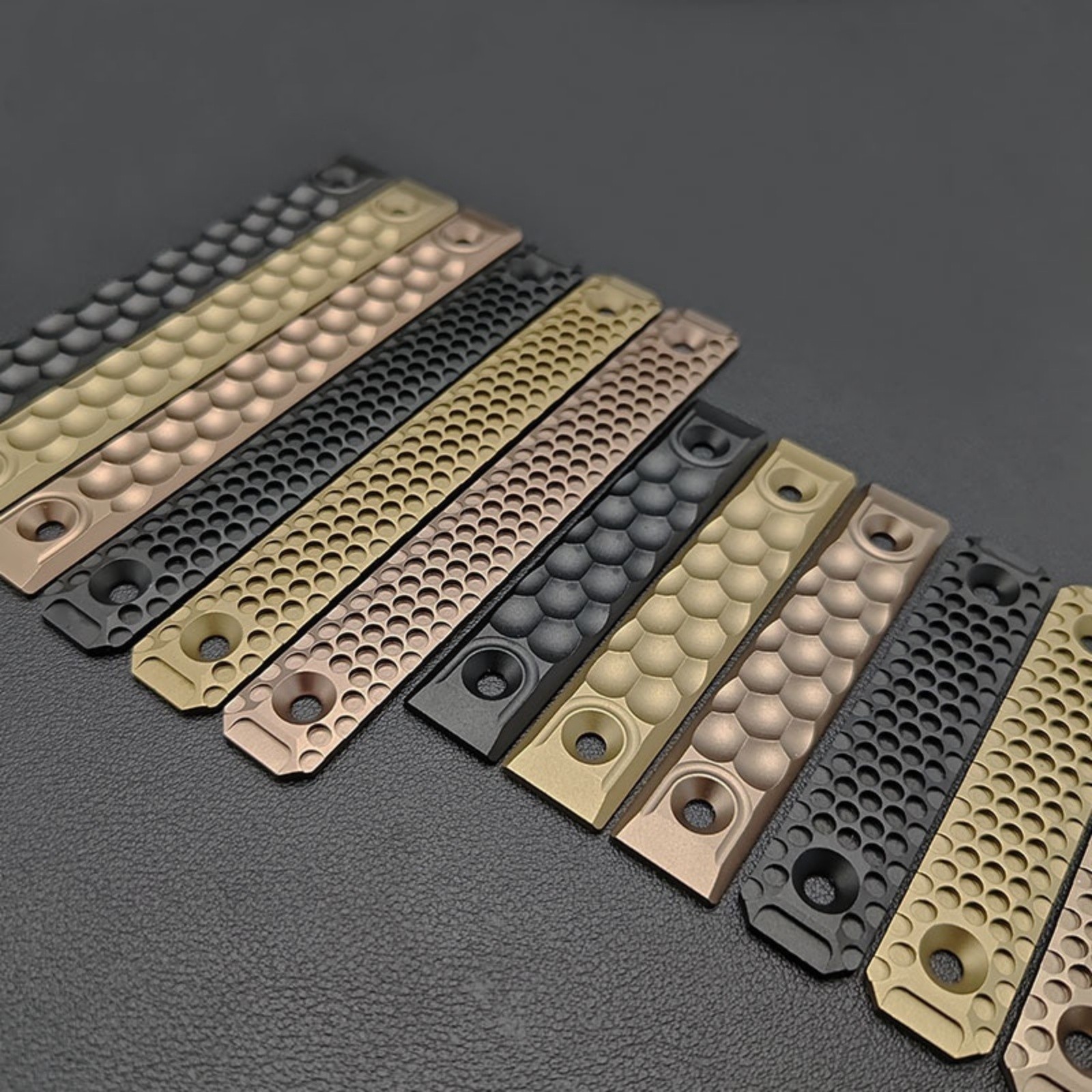 Aluminum M-LOK KeyMod Rail Cover Panels for Handguard Protection