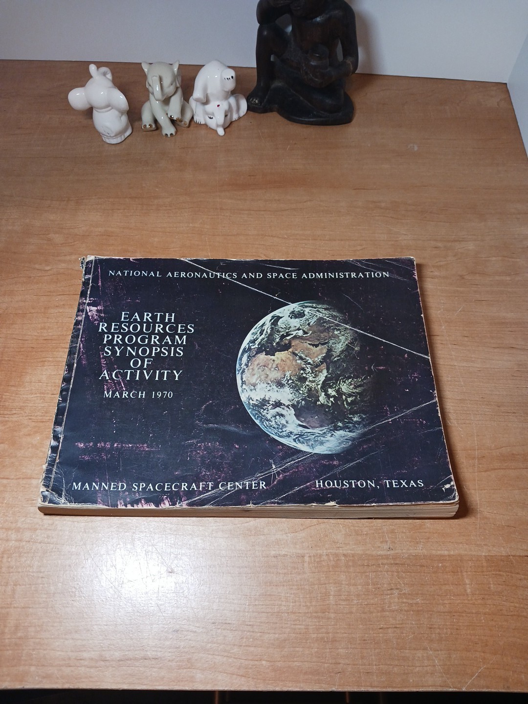 1970 NASA Earth Resources Program Synopsis of Activity Booklet Houston