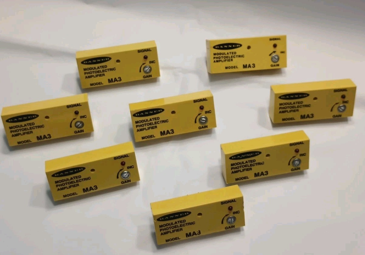 Banner Modulated Photoelectric Amplifier Model ma3
