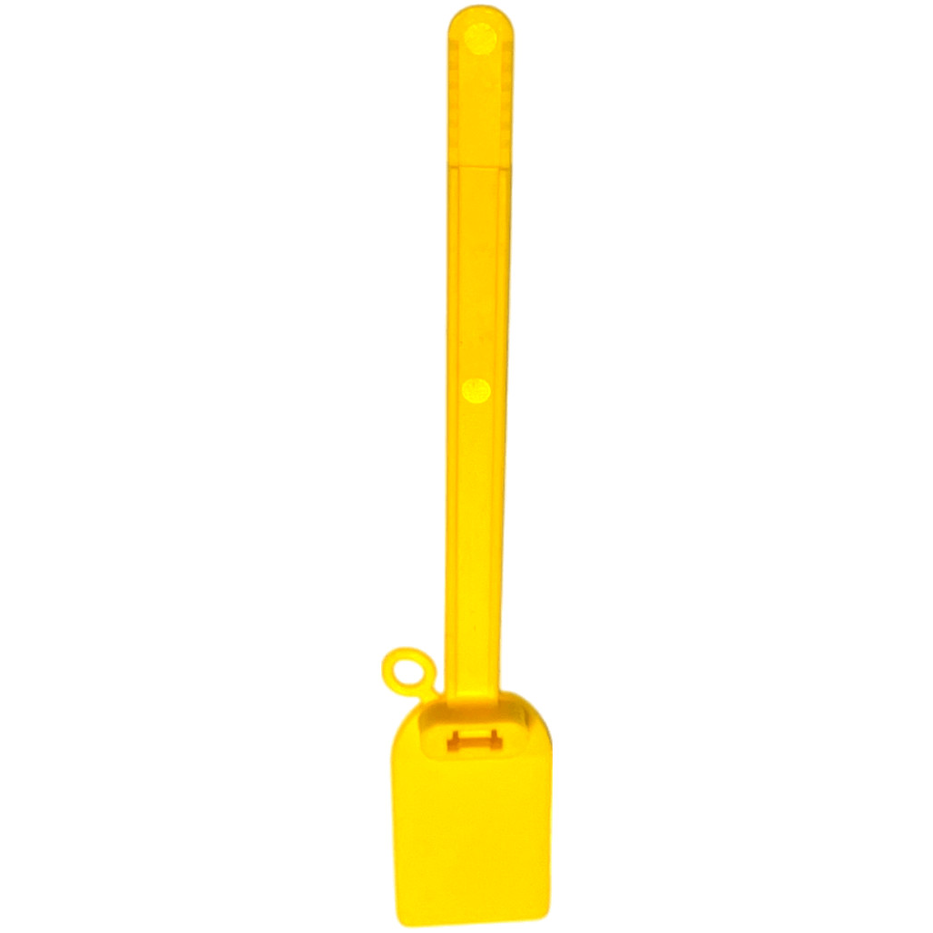 10 Count Blank Yellow Ziptag