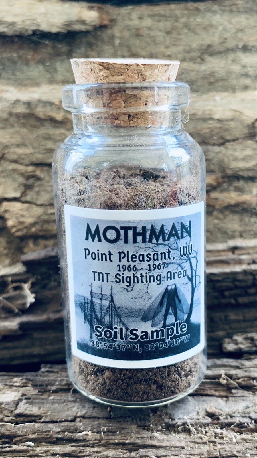 Mothman Soil Sample Point Pleasant WV Cryptid Paranormal