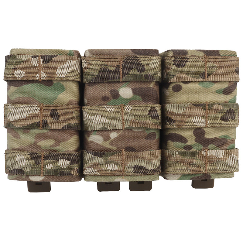 Wosport Tactical Mag Pouch Triple Mag Carrier FAST 7.62mm MOLLE Pouch Military