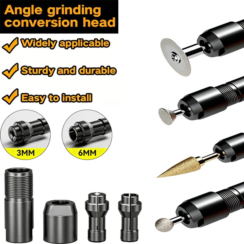 NEW Angle Grinder Adapter Converter for Home DIY Projects Thread Cutting Cutting