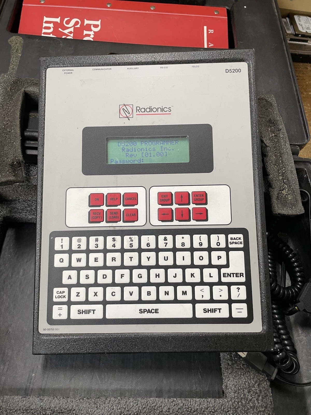 Radionics D5200 Programmer With Case And Manuals