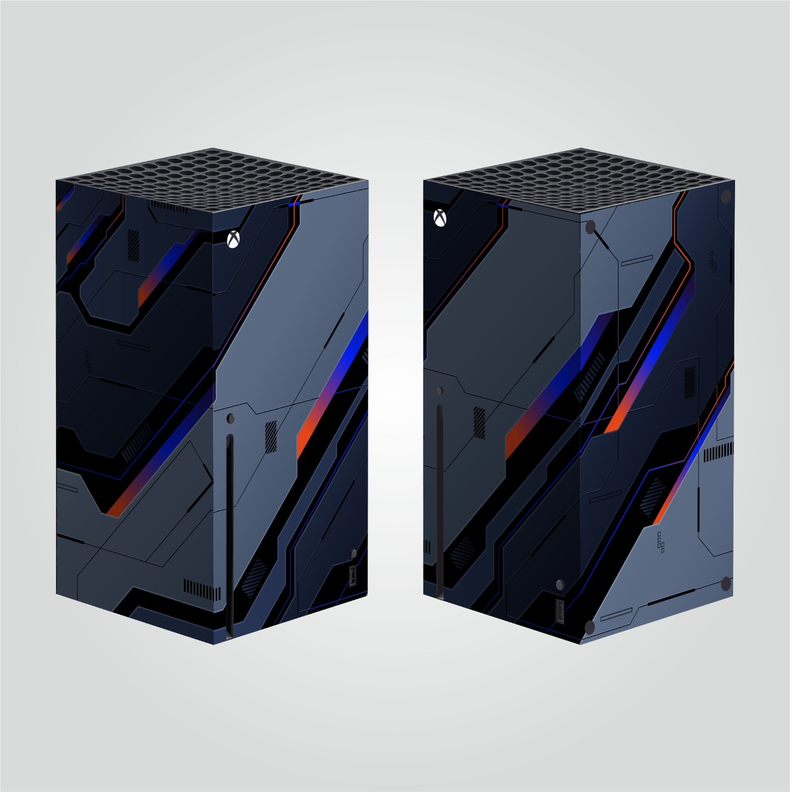 BIOMETRIC XBOX SERIES X SKIN VINYL DECAL CONSOLE WRAP