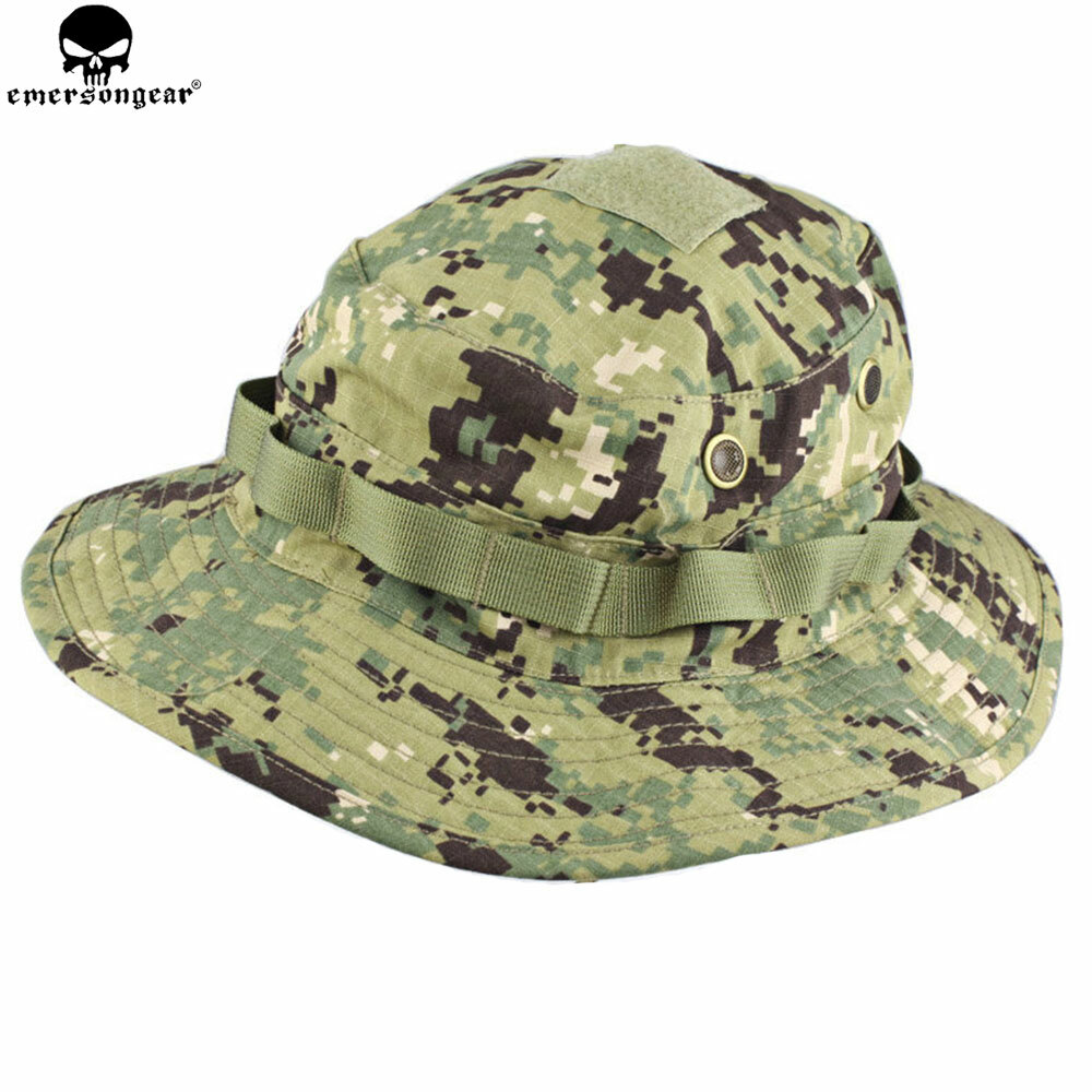 EMERSON Tactical Airsoft Army Hiking&Hunting Combat Sunshine Hat Boonie CAP AOR2