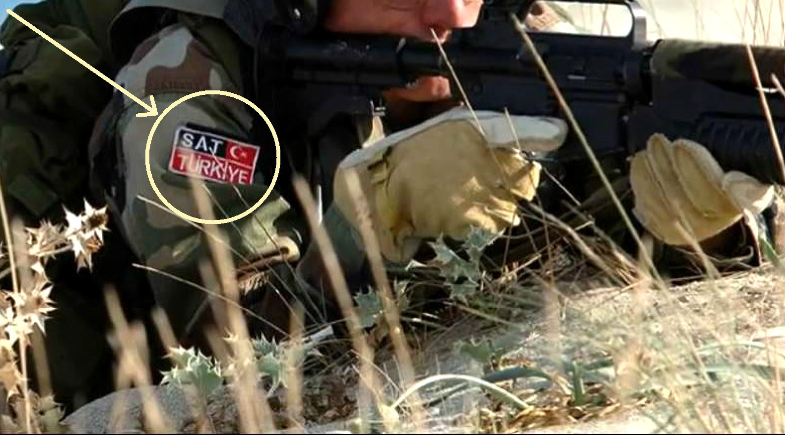KANDAHAR WHACKER© NATO ISAF PRO-TEAM COALITION Turkey Türkiye Special Forces SSI
