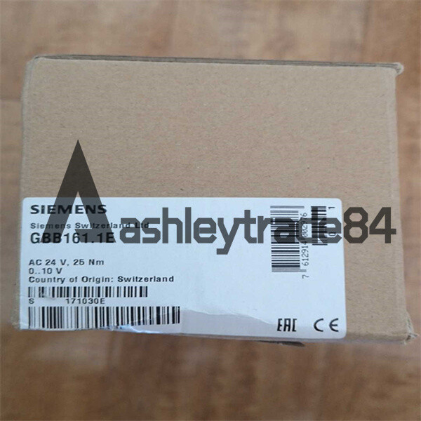 1PCS NEW SIEMENS GBB161.1E Air Damper Actuator