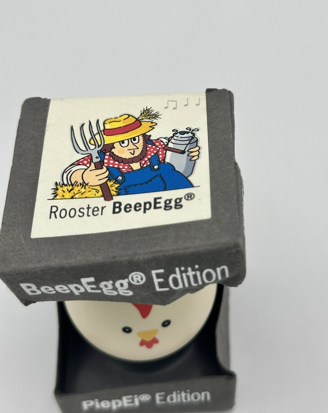 BrainStream BeepEgg Musical Singing Floating Egg Timer Chicken Rooster New