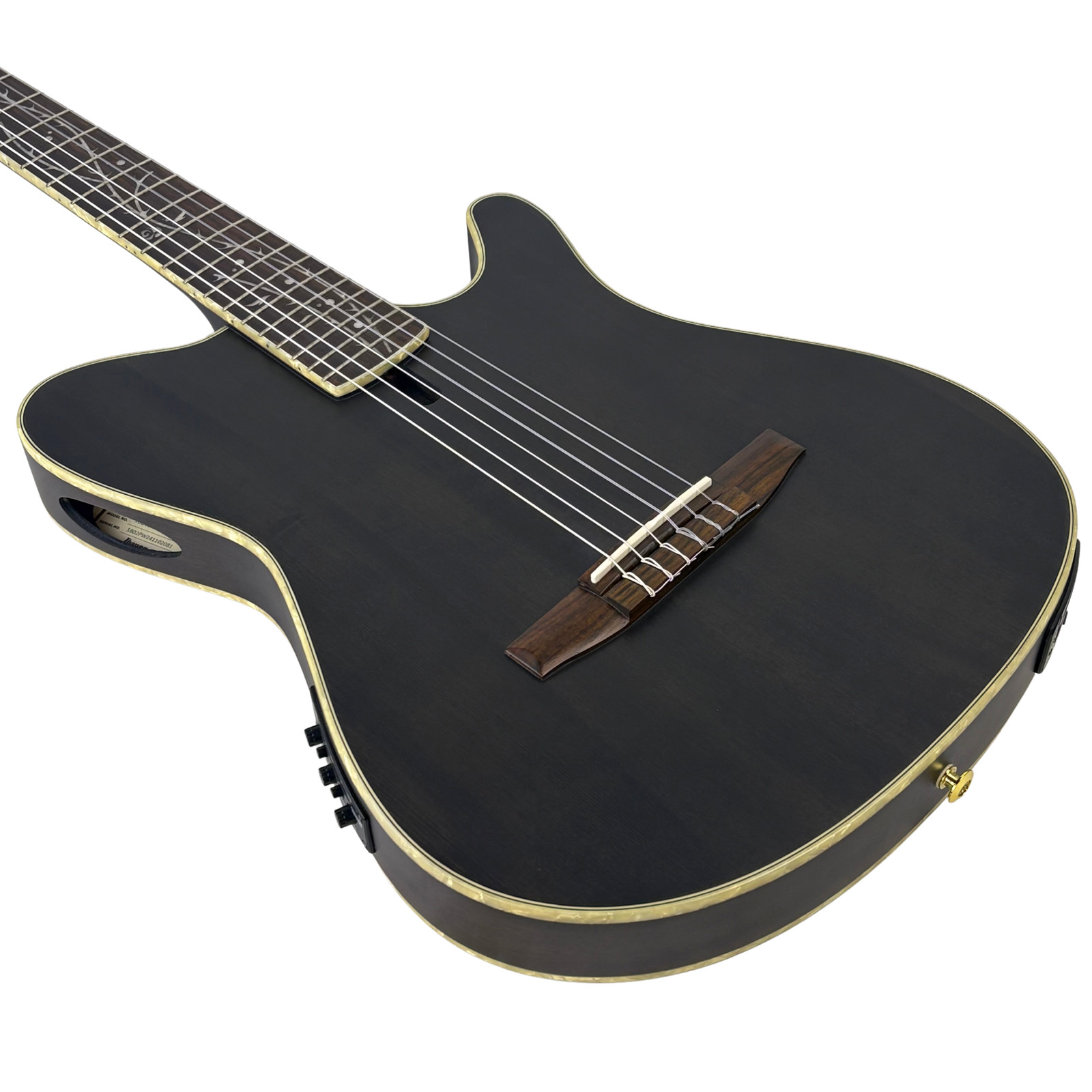 Ibanez TOD10N Tim Henson Signature Nylon Acoustic-Electric Guitar Black (Used)