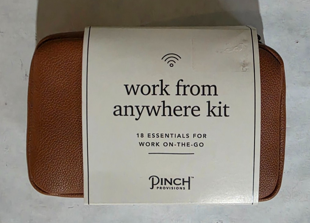 Pinch Provisions Work from Anywhere Kit in Cognac