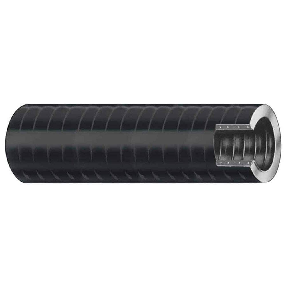 Trident Marine 1-1/8" x 50 VAC XHD Bilge Live Well Hose - Hard PVC Helix - Black