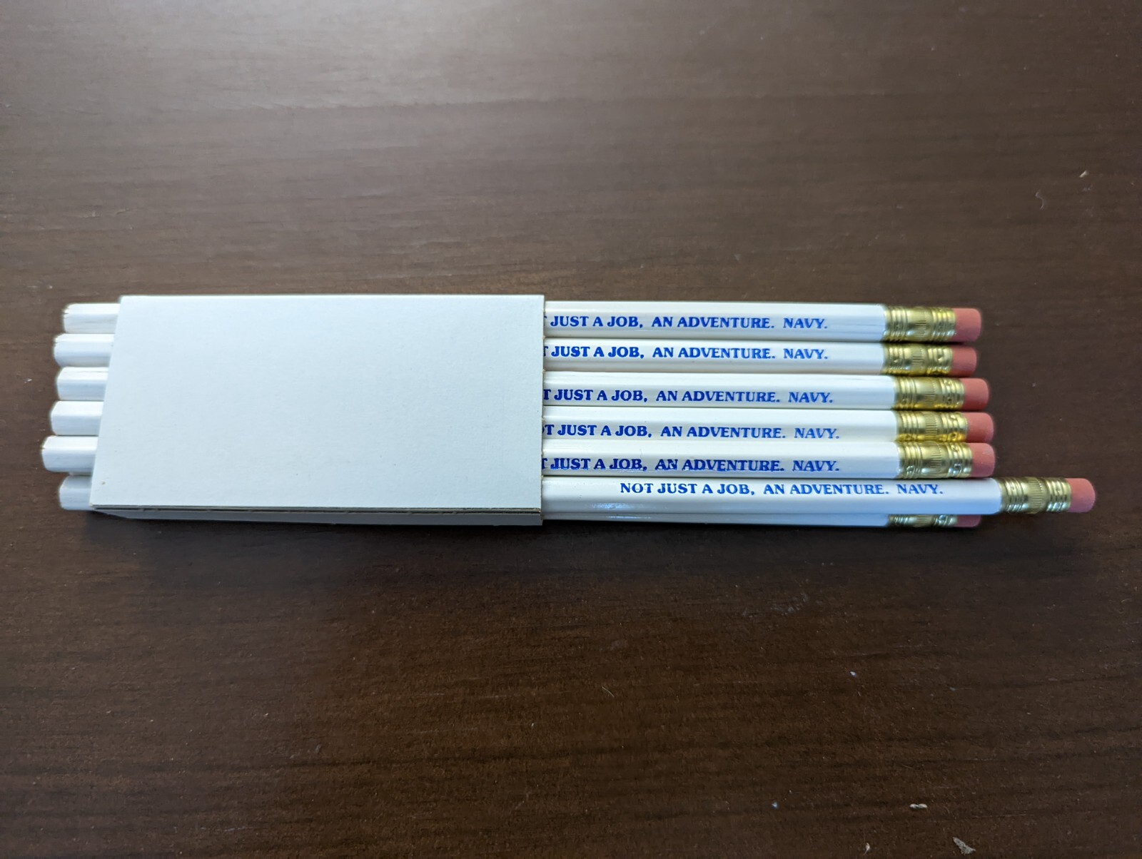 Vintage Navy - Not It's Not Just a Job - It's an Adventure set of 12 pencils