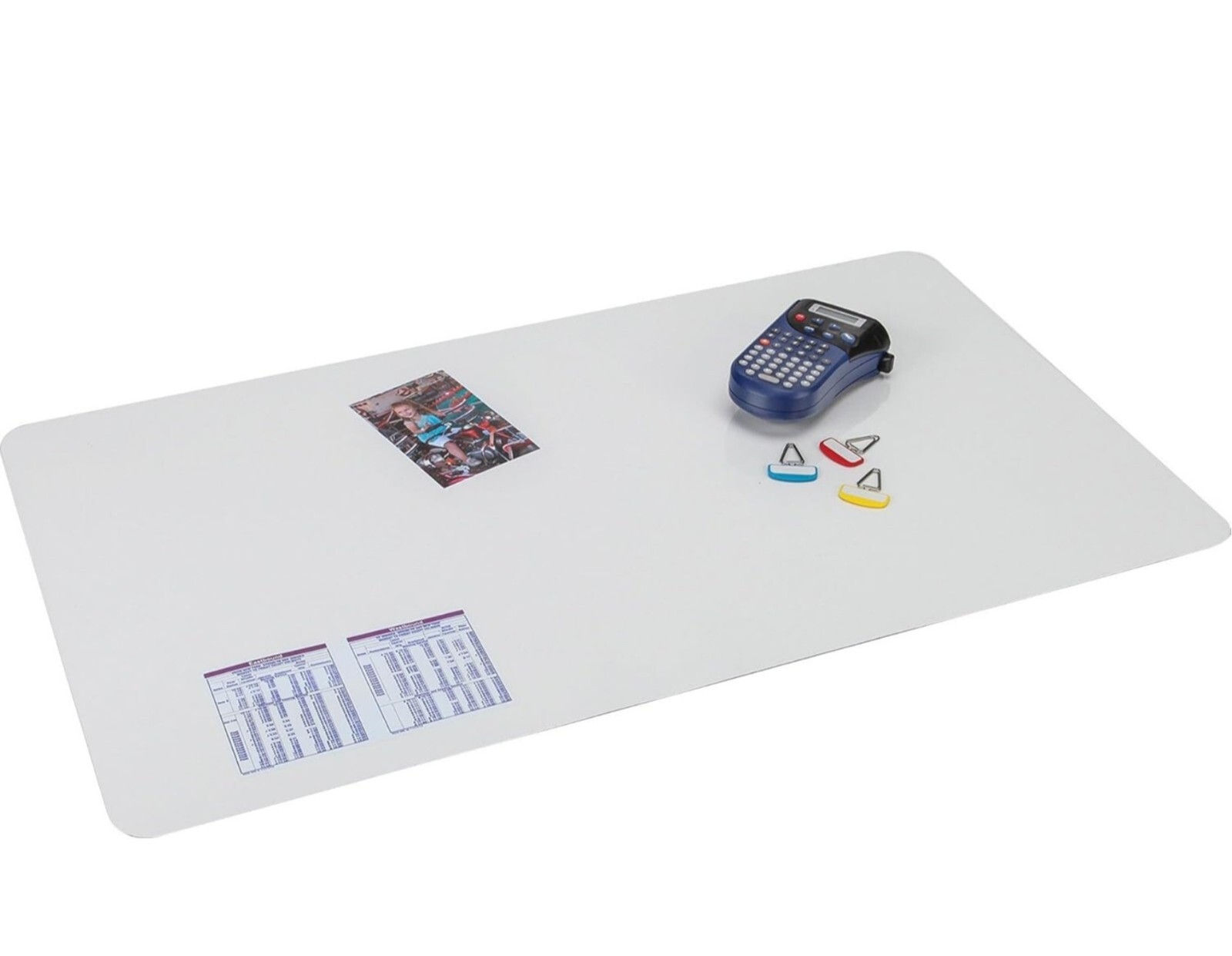 Artistic KrystalView Desk Pad with Microban 24 x 19 Clear 6040MS