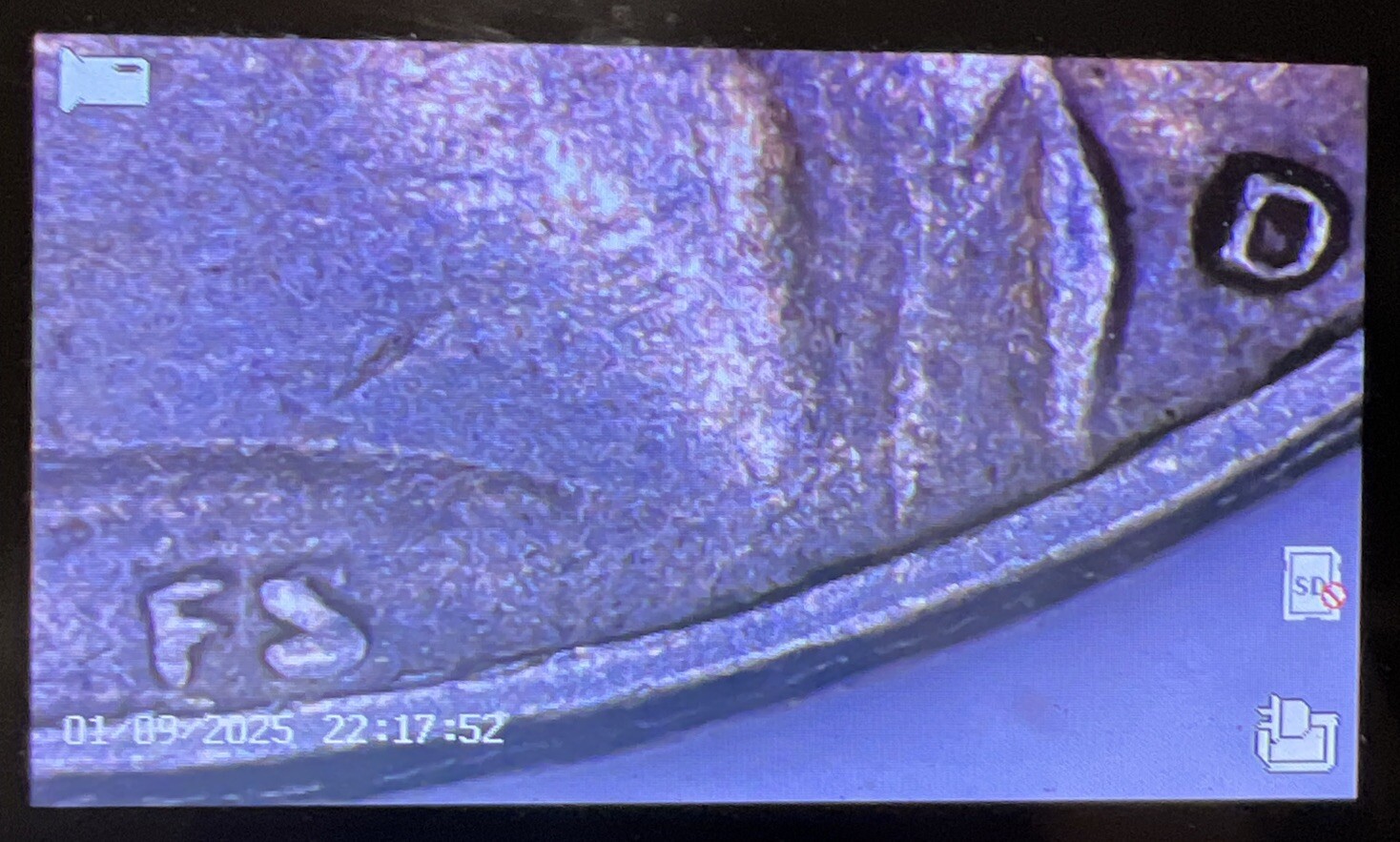 1970 D Nickel RPM Doubled Die On FS + Die Chips
