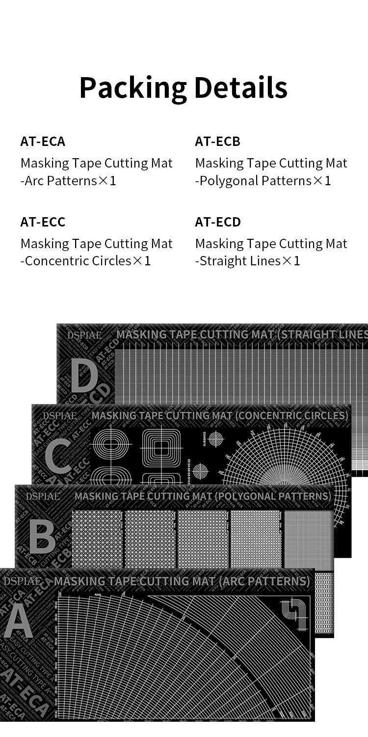 DSPIAE: Masking Tape Cutting Mats