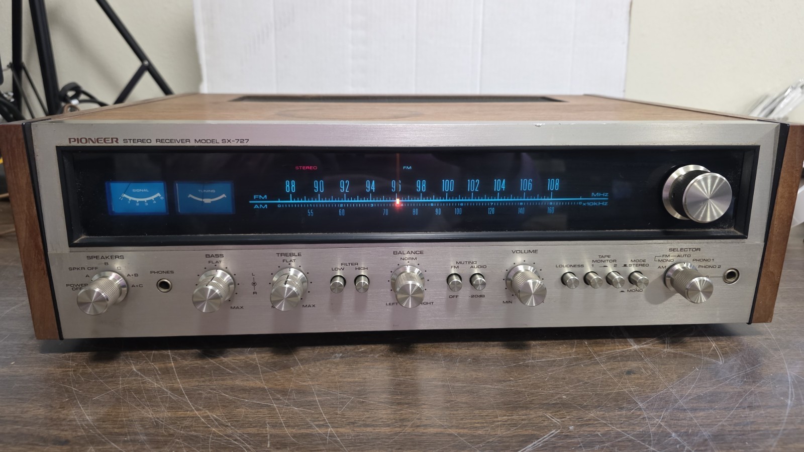 Pioneer SX-727 Stereo Receiver