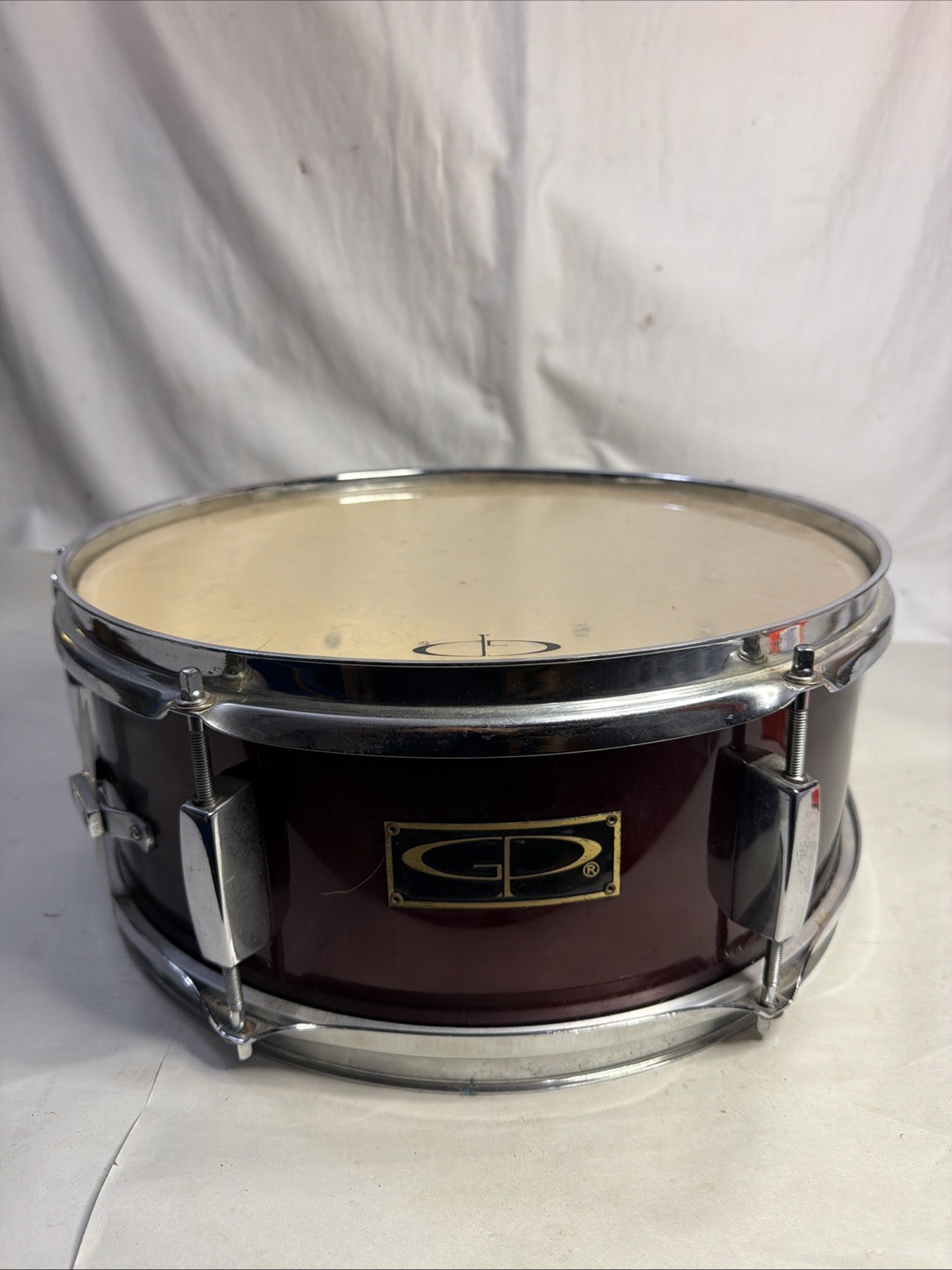 GP Dark Red Snare Drum 14 inch