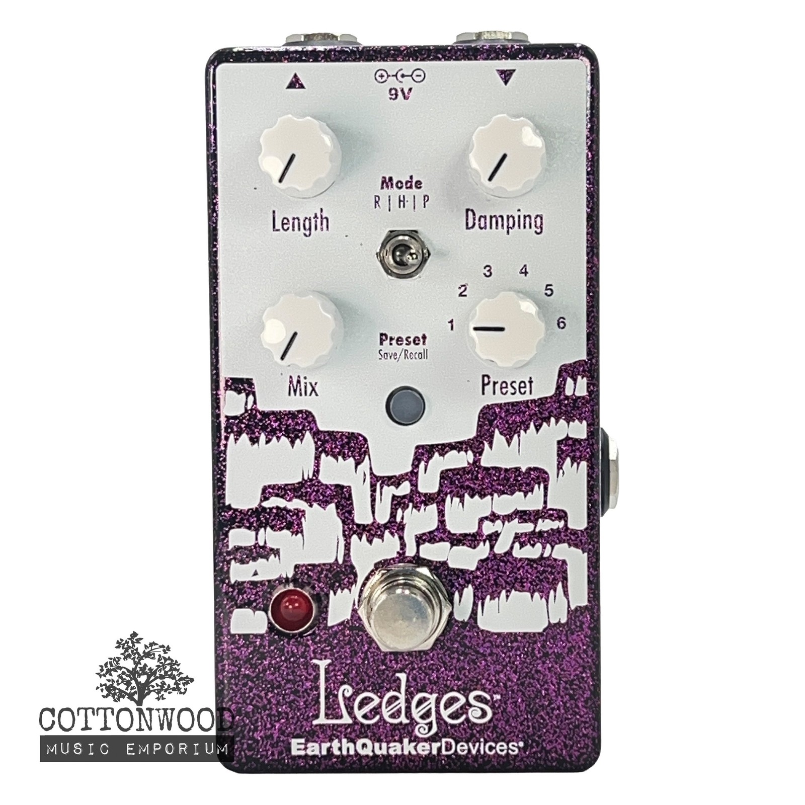 EarthQuaker Devices Ledges - Purple Sparkle - Cottonwood Music Exclusive Color