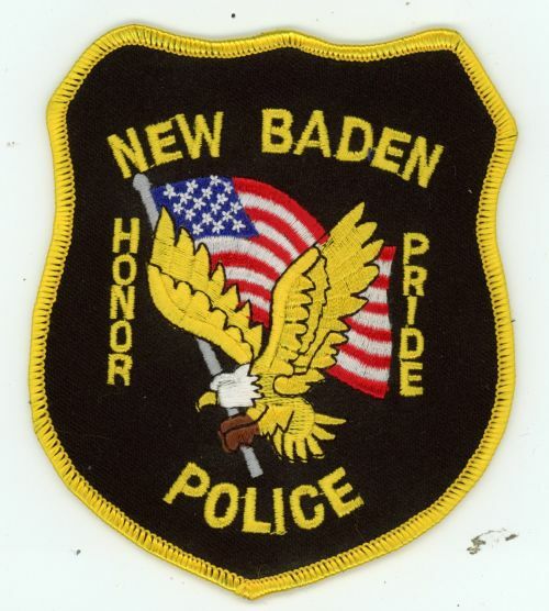ILLINOIS IL NEW BADEN POLICE NICE SHOULDER PATCH SHERIFF