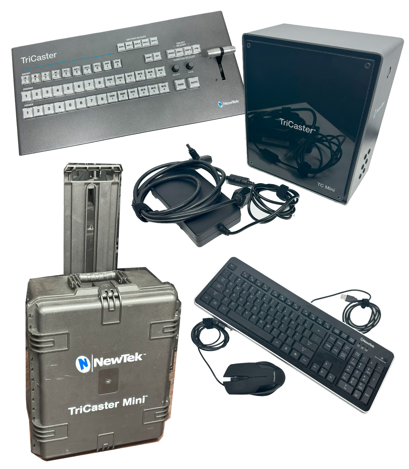 NewTek TriCaster Mini X HDMI Bundle with TriCaster Mini Control Surface