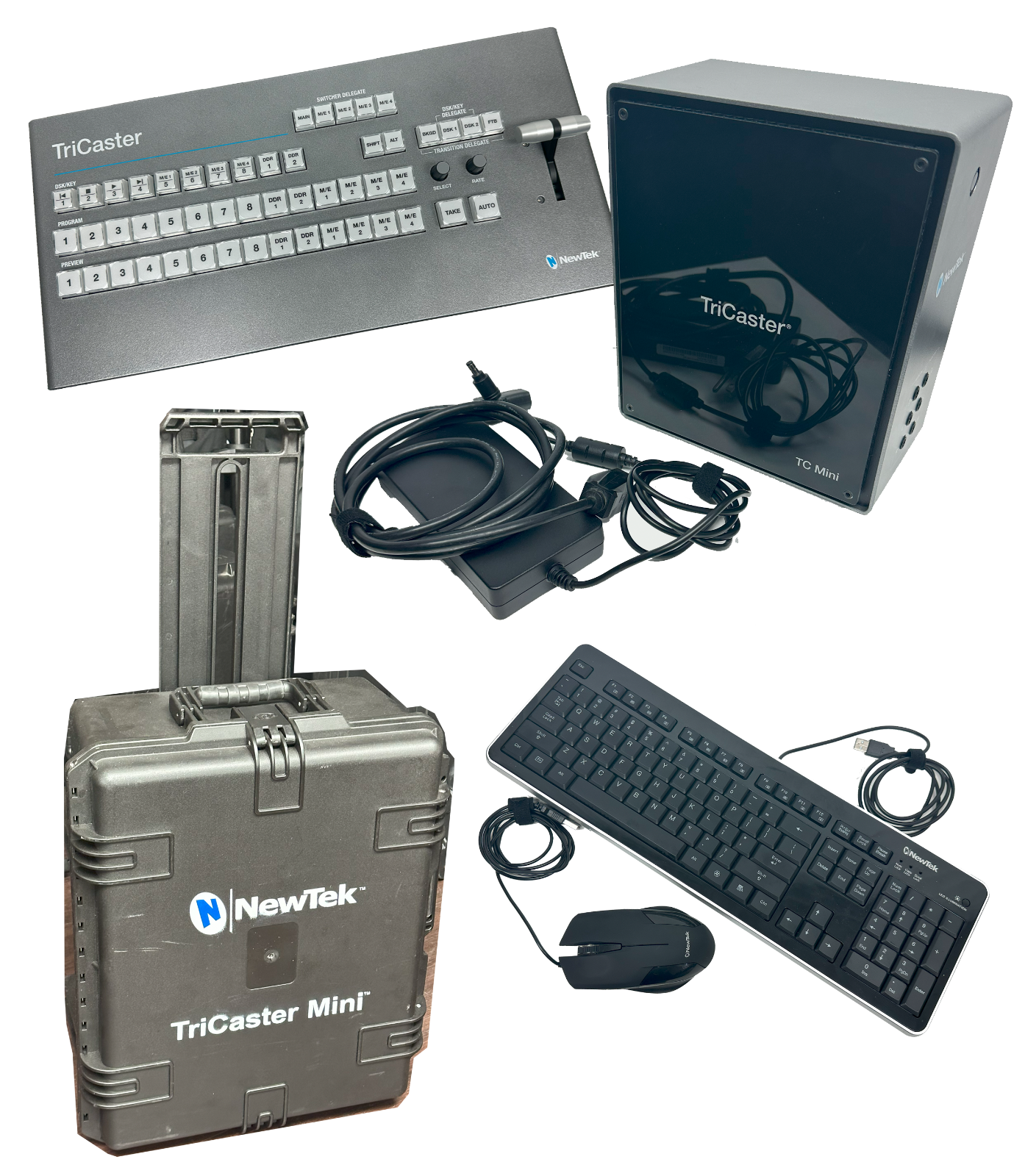 NewTek TriCaster Mini X HDMI Bundle with TriCaster Mini Control Surface
