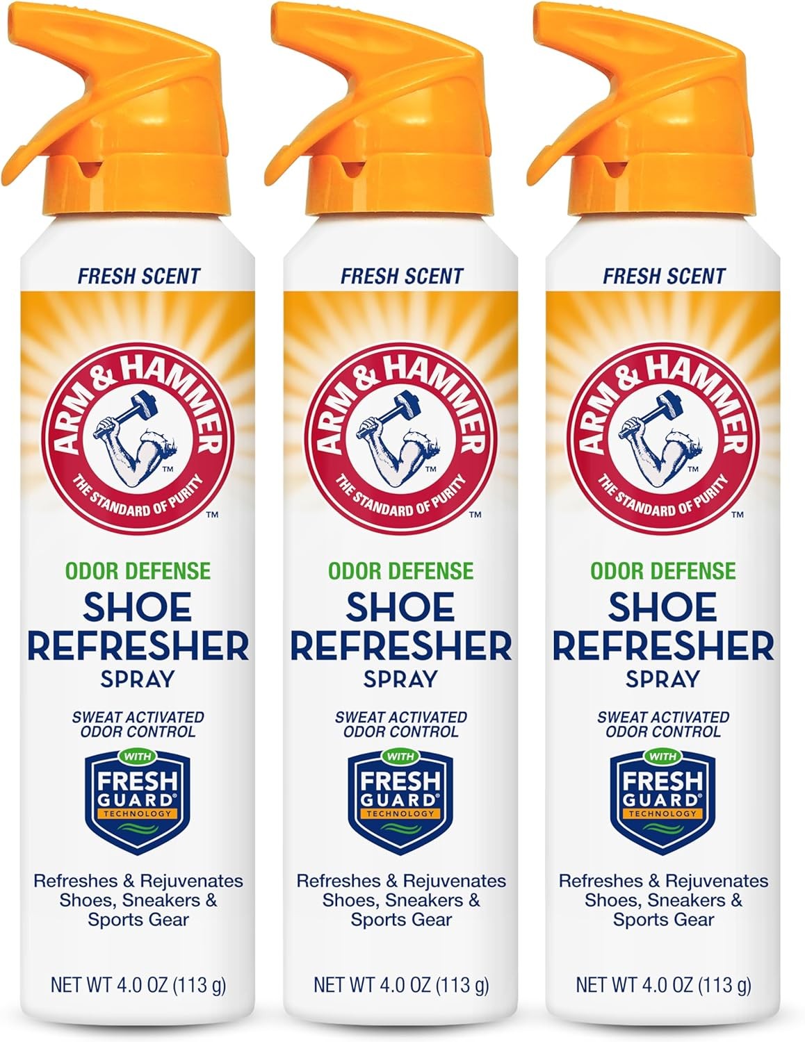 Arm and Hammer Shoe Refresher Spray, Multi-Purpose Odor Remover