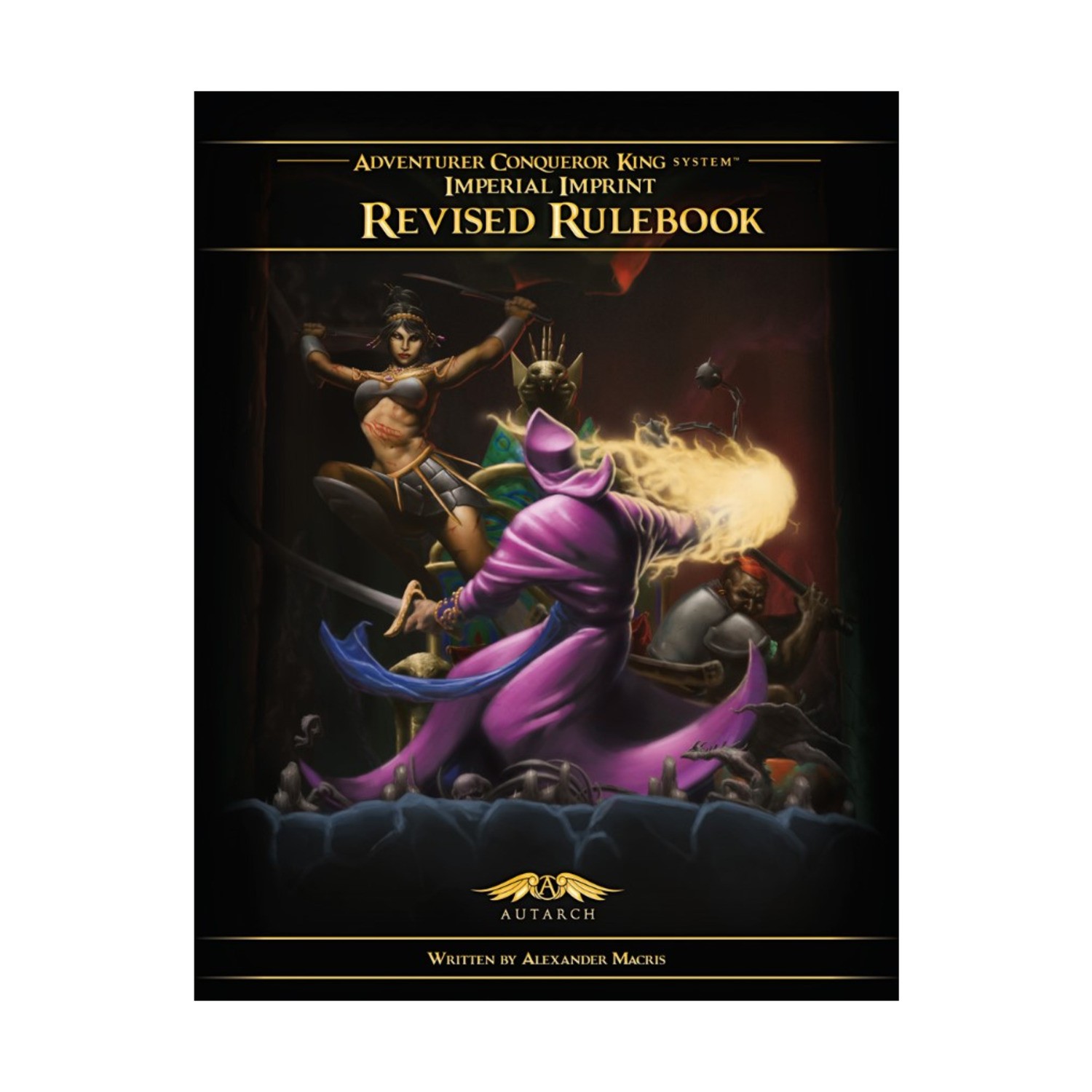 Autarch Fantasy RPG  Adventurer Conqueror King System - Revised Ruleboo VG+/NM