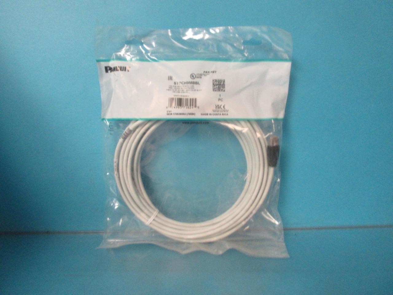 PANDUIT STPCH9MBBL Modular Cable Plug to Plug, Cat 5E, INTL  29.53FT (BRAND NEW)