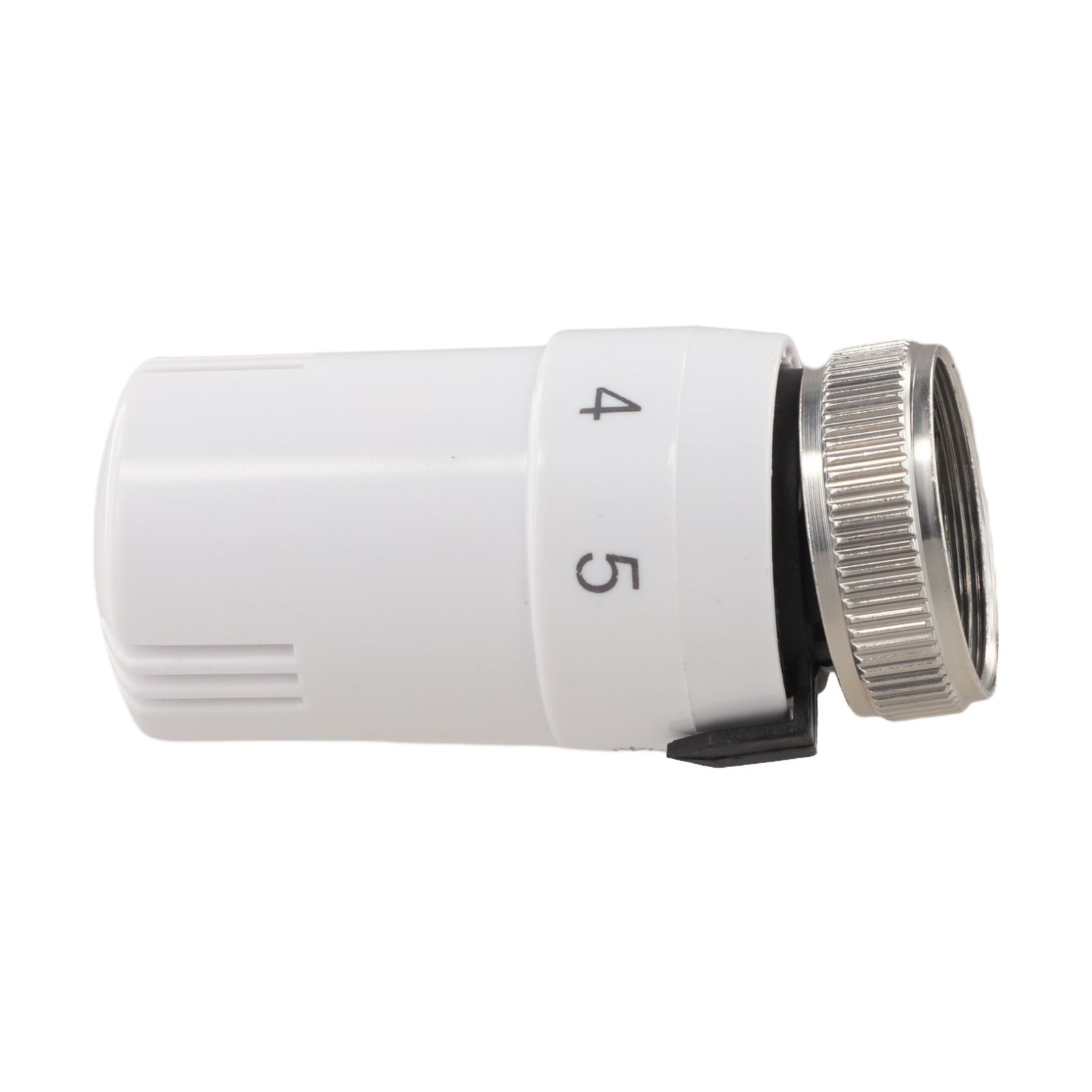 Radiator Valve with Temperature Control and Lockable Setting for Water Heating