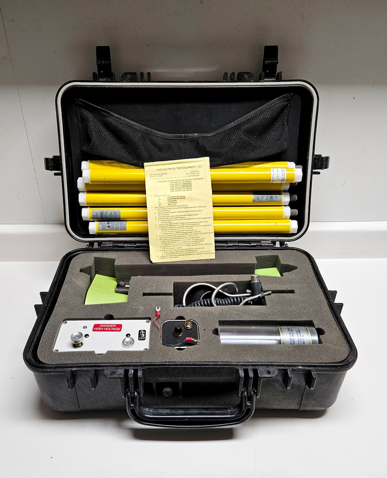 STB Model 25/35 Electrical Test Equipment Voltage Detector Kit FREE SHIP!