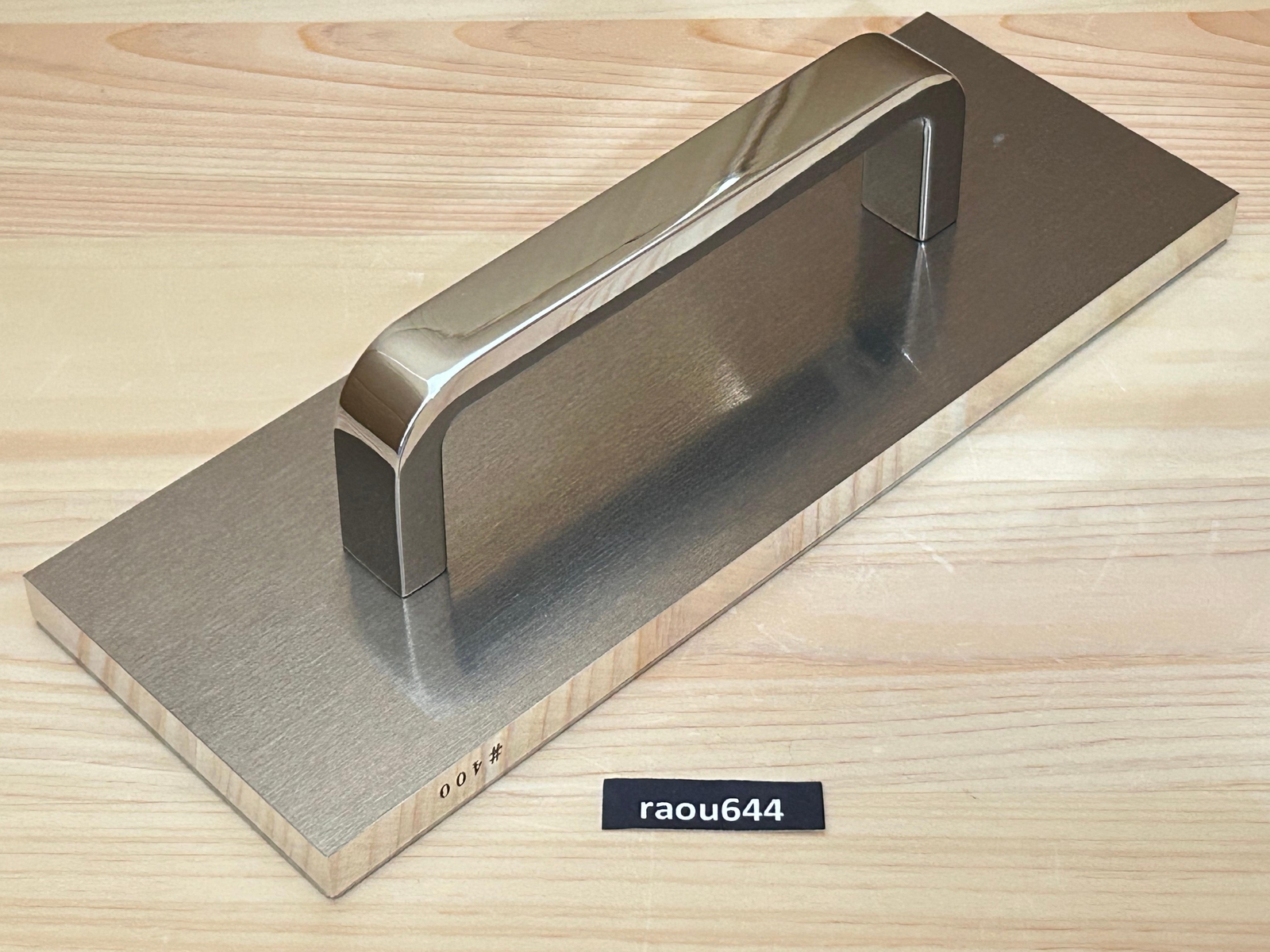 Tsuboman Atoma ATMT4 #400 Diamond Plate with Handle Flattening whetstone