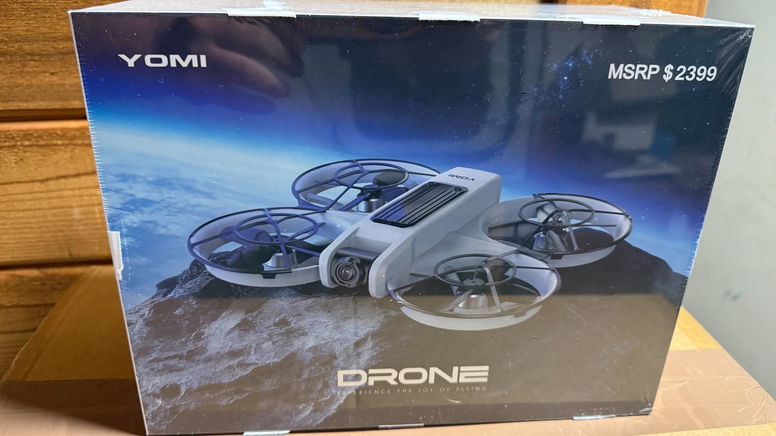 YOMI YM-2399 Drone 4K Dual Camera Screen RC VR Glasses New In Box