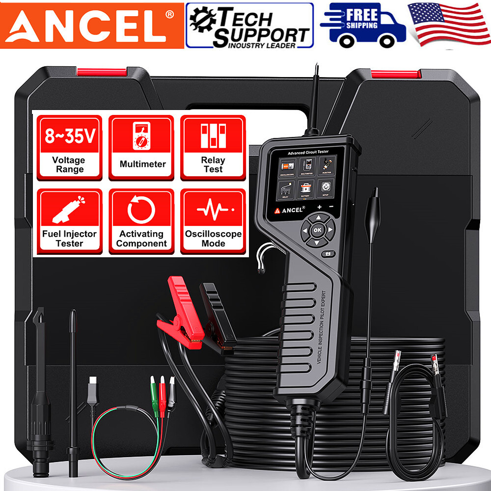 12V 24V Electrical Circuit Tester Automotive Short Breaker Finder Multimeter Kit