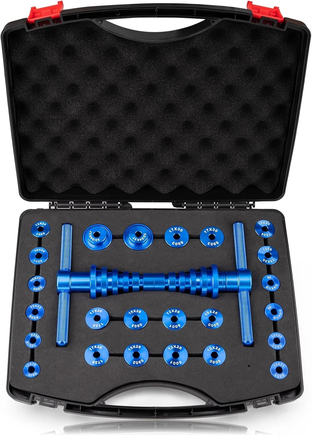 Bicycle Bearing Press Kit for Wheel Hub 25PCS with Bushing Tool